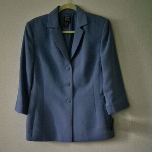 Elegant Blue Women's Blazer